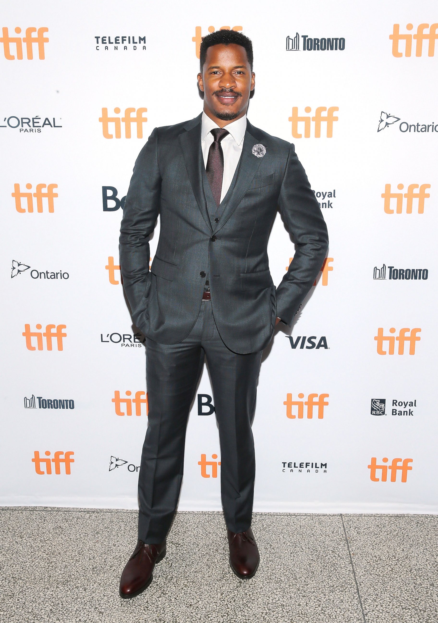 PHOTO: Nate Parker attends the 2016 Toronto International Film Festival premiere of "The Birth Of A Nation" Premiere at Winter Garden Theatre on September 9, 2016 in Toronto, Canada.