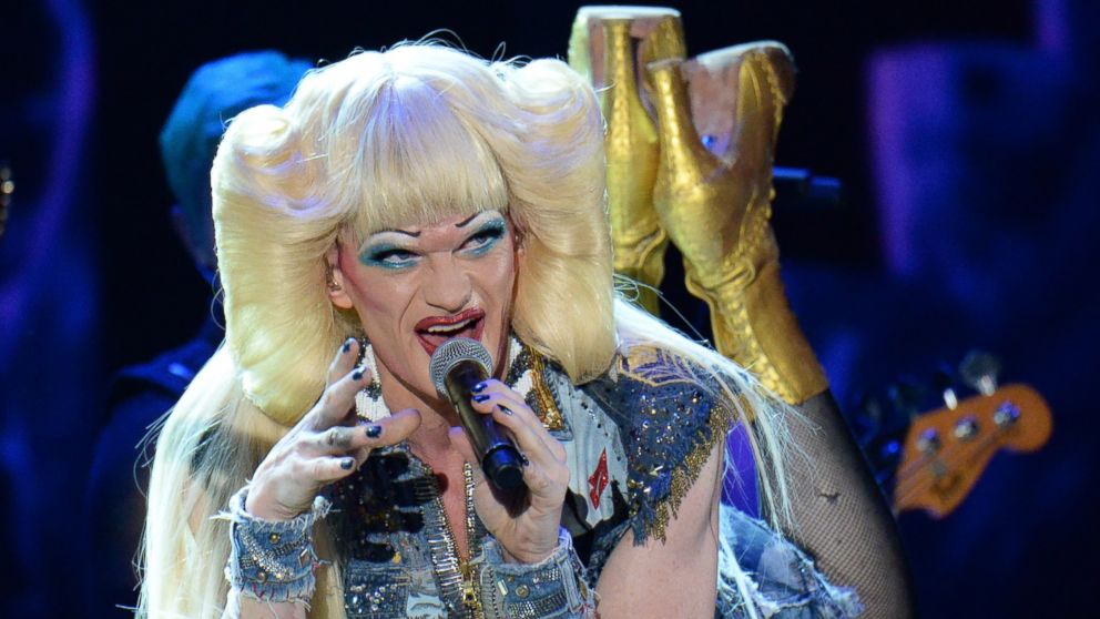 PHOTO: Neil Patrick Harris and the cast of "Hedwig and the Angry Inch" perform onstage during the 68th Annual Tony Awards at Radio City Music Hall on June 8, 2014 in New York City.