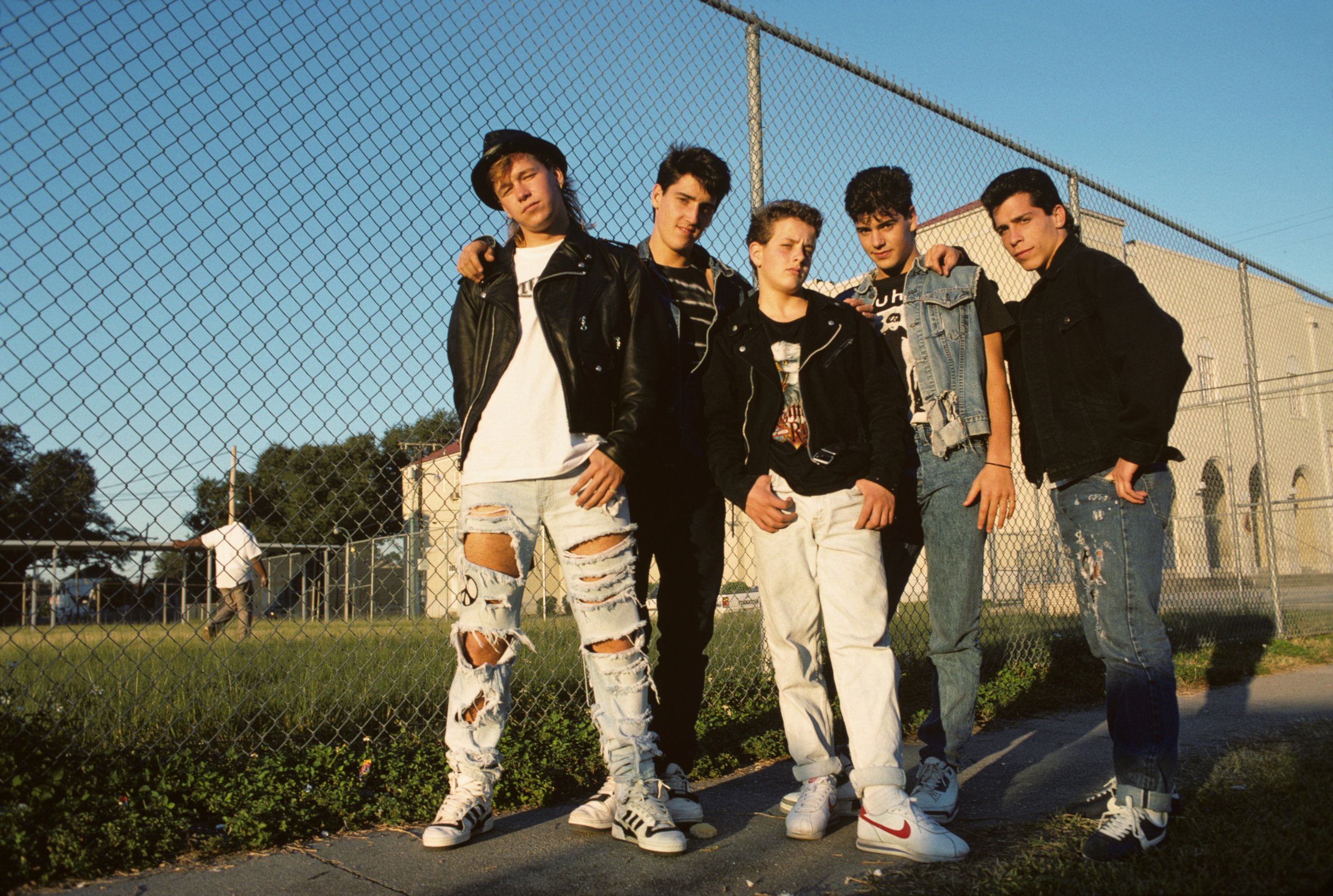 PHOTO: The members of New Kids on the Block pose for a promotional photo on Nov. 1, 1988.