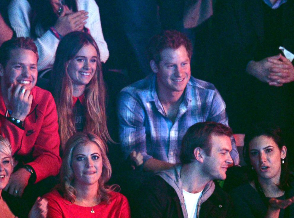 PHOTO: Cressida Bonas and Prince Harry attend We Day UK, a charity event to bring young people together at Wembley Arena, March 7, 2014, in London.