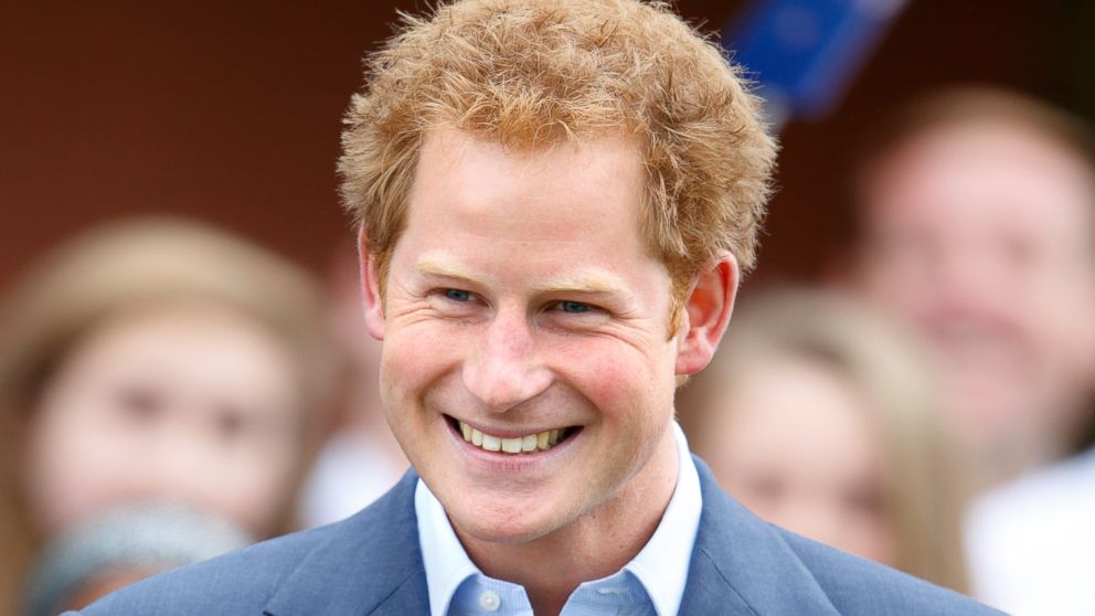 Prince Harry attends the launch of the Rugby World Cup Trophy Tour, 100 days before the Rugby World Cup on June 10, 2015 in London.