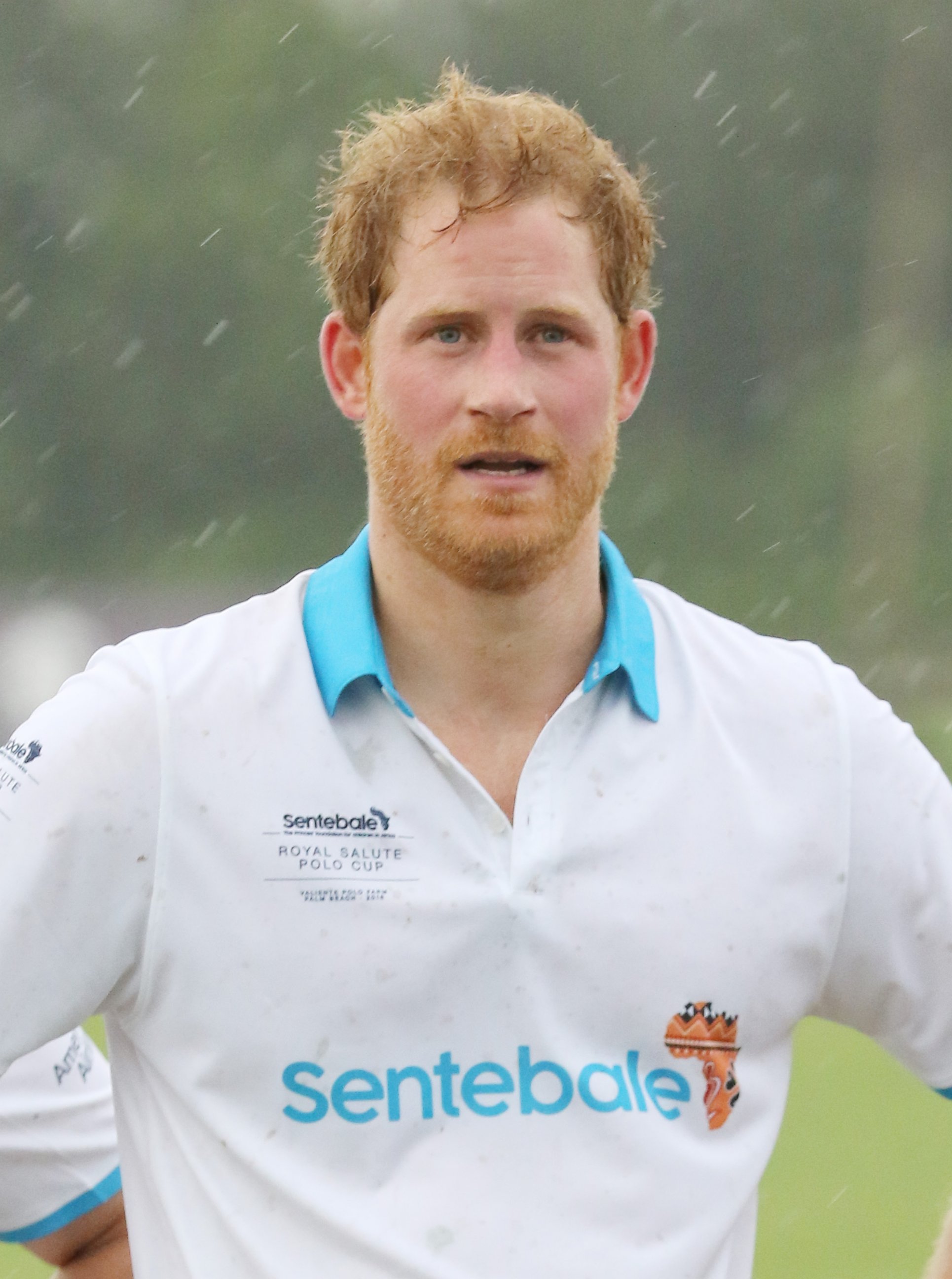 PHOTO: Prince Harry is seen during the awards ceremony at the Sentebale Royal Salute Polo Cup on May 4, 2016 in Wellington, Florida.