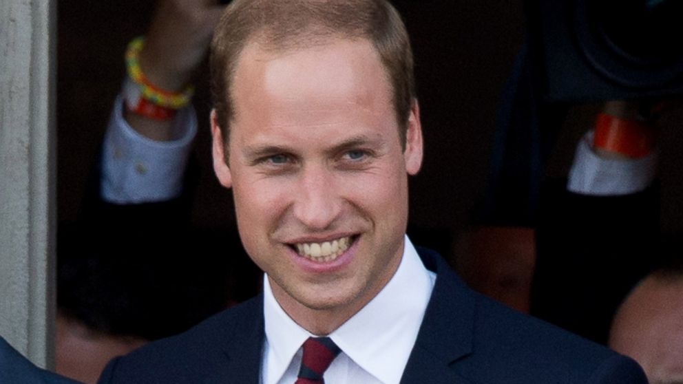 Prince William, Duke of Cambridge attends a reception at the Grand Place on August 4, 2014 in Mons, Belgium.