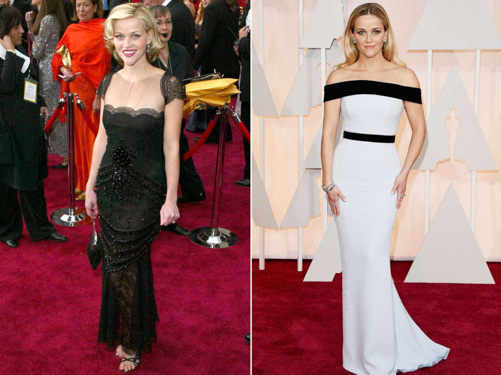Celebs at the Oscars: Then and Now Photos | Image #11 - ABC News