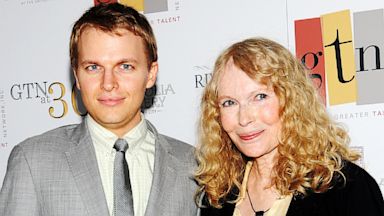 PHOTO: Ronan Farrow and his mother, actress Mia Farrow
