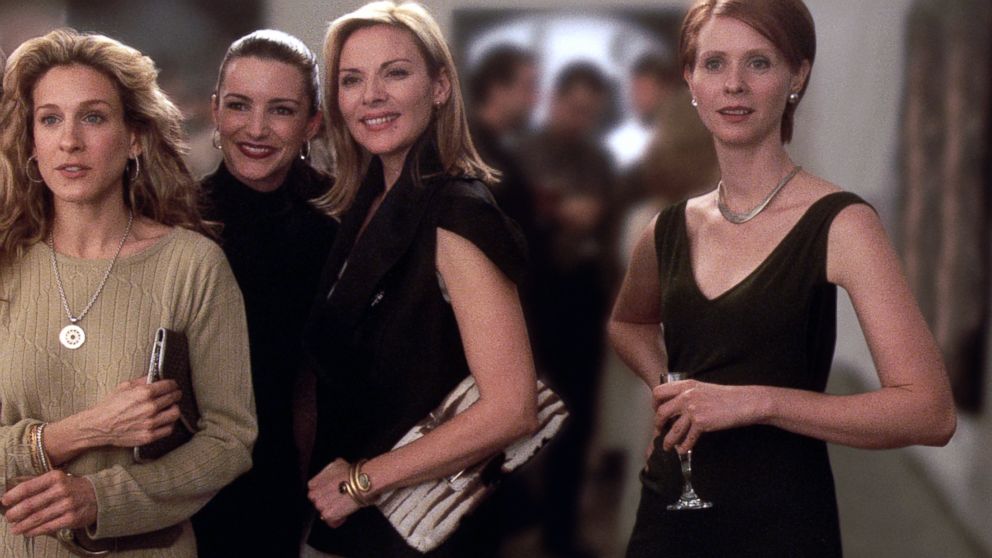 PHOTO: Sarah Jessica Parker Stars As Carrie, Kristian Davis Stars As Charlotte, Kim Cattrall Stars As Samantha And Cynthia Nixon Stars As Miranda In the HBO comedy series "Sex And The City" in this file photo from Season 3. 
