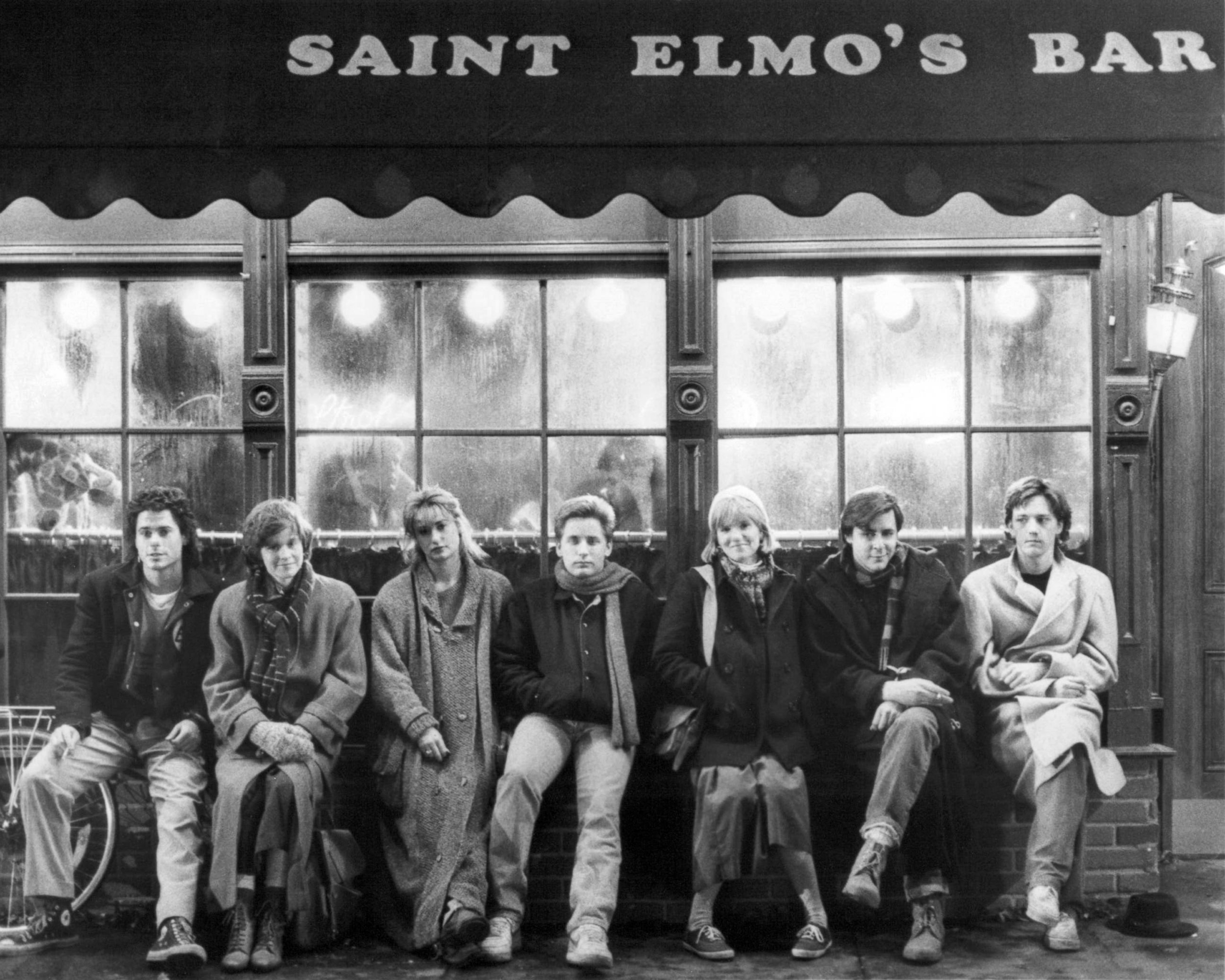 PHOTO: The cast of "St. Elmo's Fire," directed by Joel Schumacher, 1985.