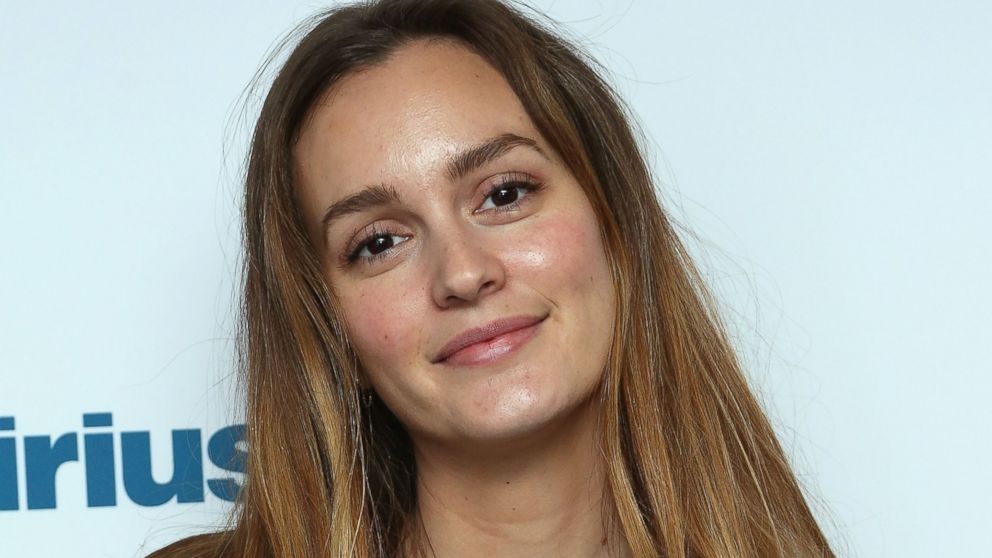 Leighton Meester visits the SiriusXM Studios on Dec. 5, 2014 in New York City.