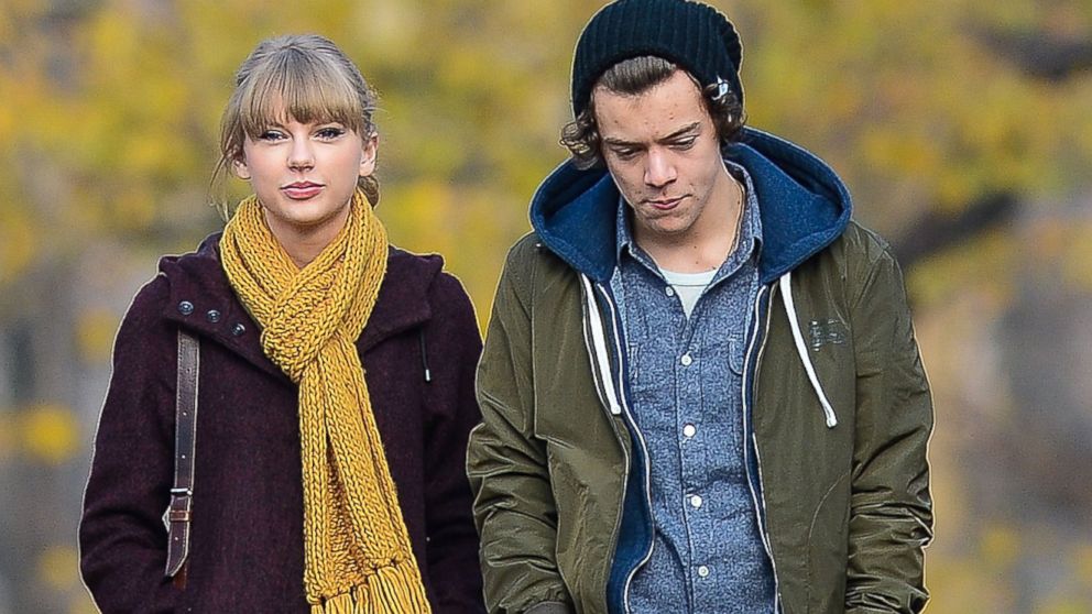 Taylor Swift and Harry Styles are seen walking around Central Park Dec. 2, 2012, in New York City. 