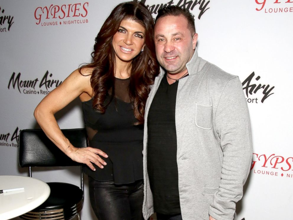 PHOTO: Teresa Giudice, star of The Real Housewives of New Jersey, and Joe Giudice appears at Mount Airy Resort Casino for a book signing and meet and greet in Mount Pocono City, March 5, 2016.