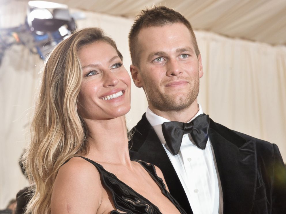 PHOTO: Gisele Bundchen and Tom Brady attend the "Charles James: Beyond Fashion" Costume Institute Gala at the Metropolitan Museum of Art on May 5, 2014 in New York.