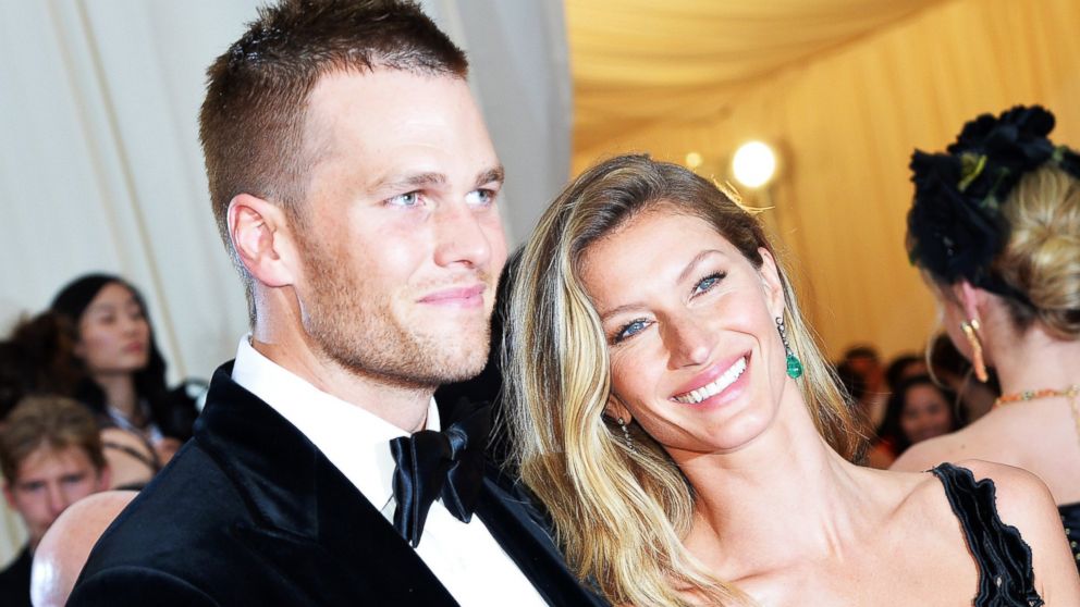 Tom Brady and wife Gisele Bundchen attend a gala at the Metropolitan Museum of Art on May 5, 2014 in New York City.