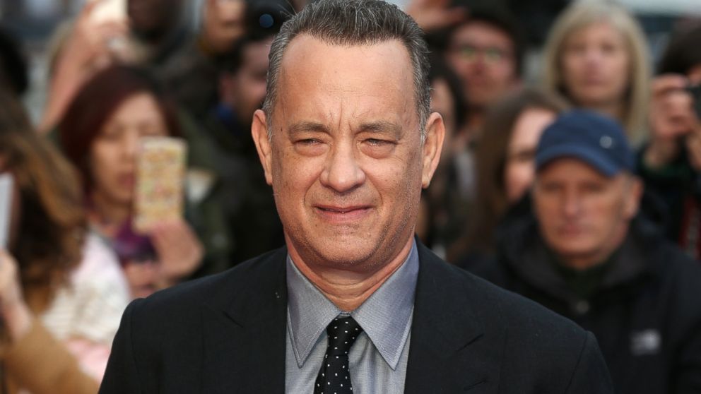 Tom Hanks attends the UK premiere of "A Hologram for the King" at BFI Southbank on April 25, 2016 in London.