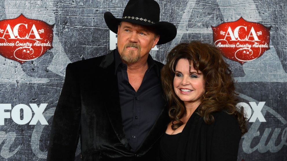 PHOTO: Singer Trace Adkins and his wife Rhonda Adkins arrive at the 2012 American Country Awards at the Mandalay Bay Events Center on Dec. 10, 2012 in Las Vegas.