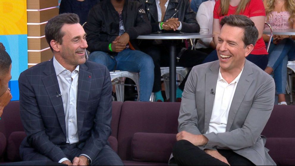 VIDEO: Jon Hamm and Ed Helms open up about 'Tag' 