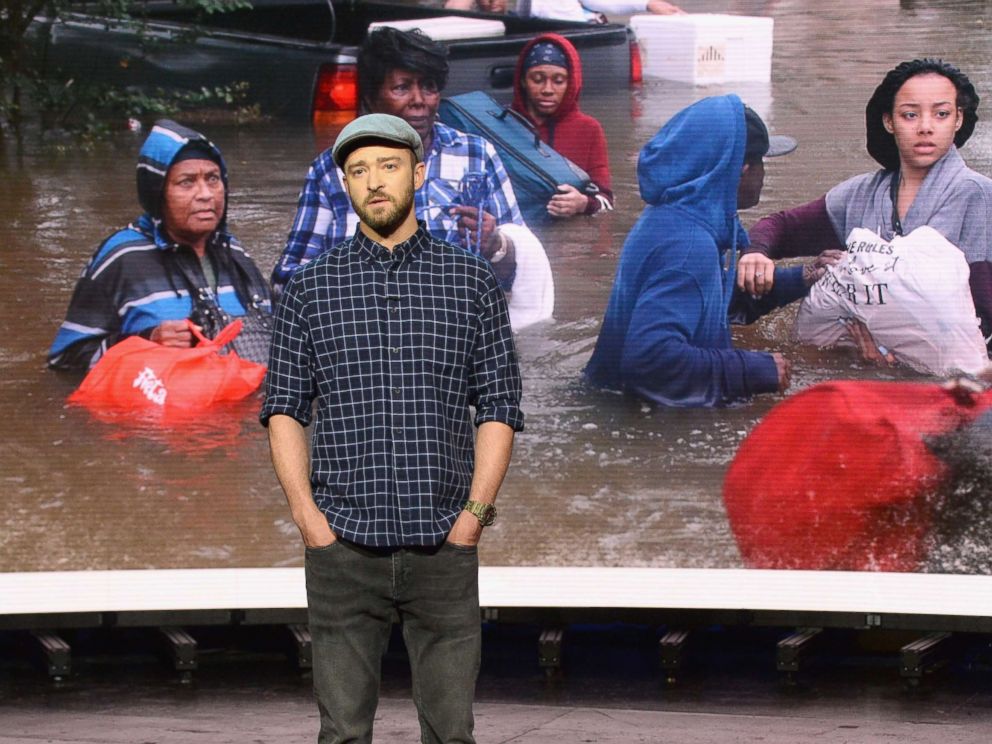 PHOTO: Justin Timberlake attends Hand in Hand: A Benefit for Hurricane Relief at Universal Studios AMC on Sept. 12, 2017 in Universal City, Calif.