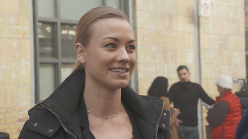 PHOTO: Yvonne Strahovski discusses her role on "The Handmaid's Tale" with ABC News' "Nightline."