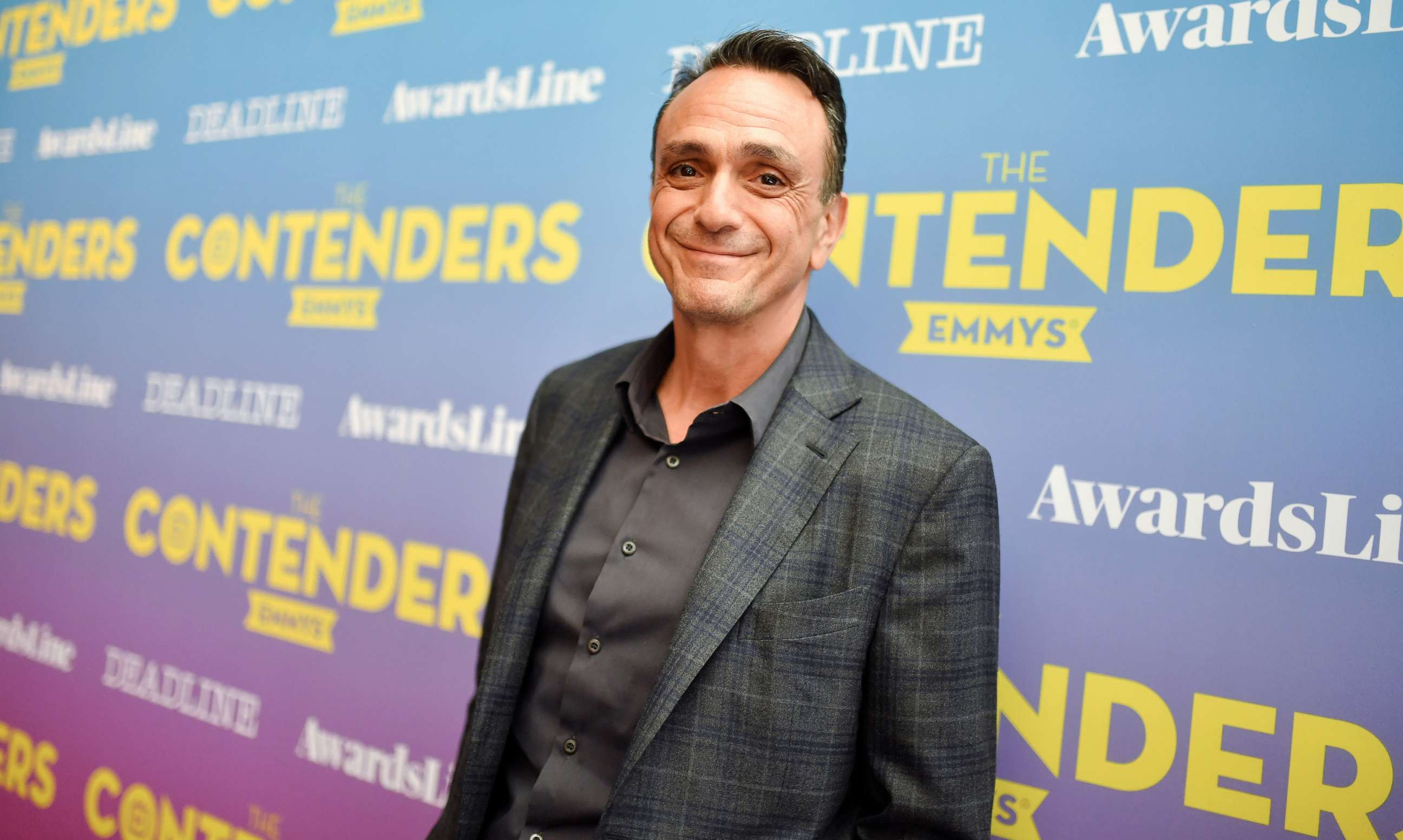 PHOTO: Hank Azaria in the green room at the Contenders Emmy's presented by Deadline Hollywood, in Los Angeles, Aprl 15, 2018.