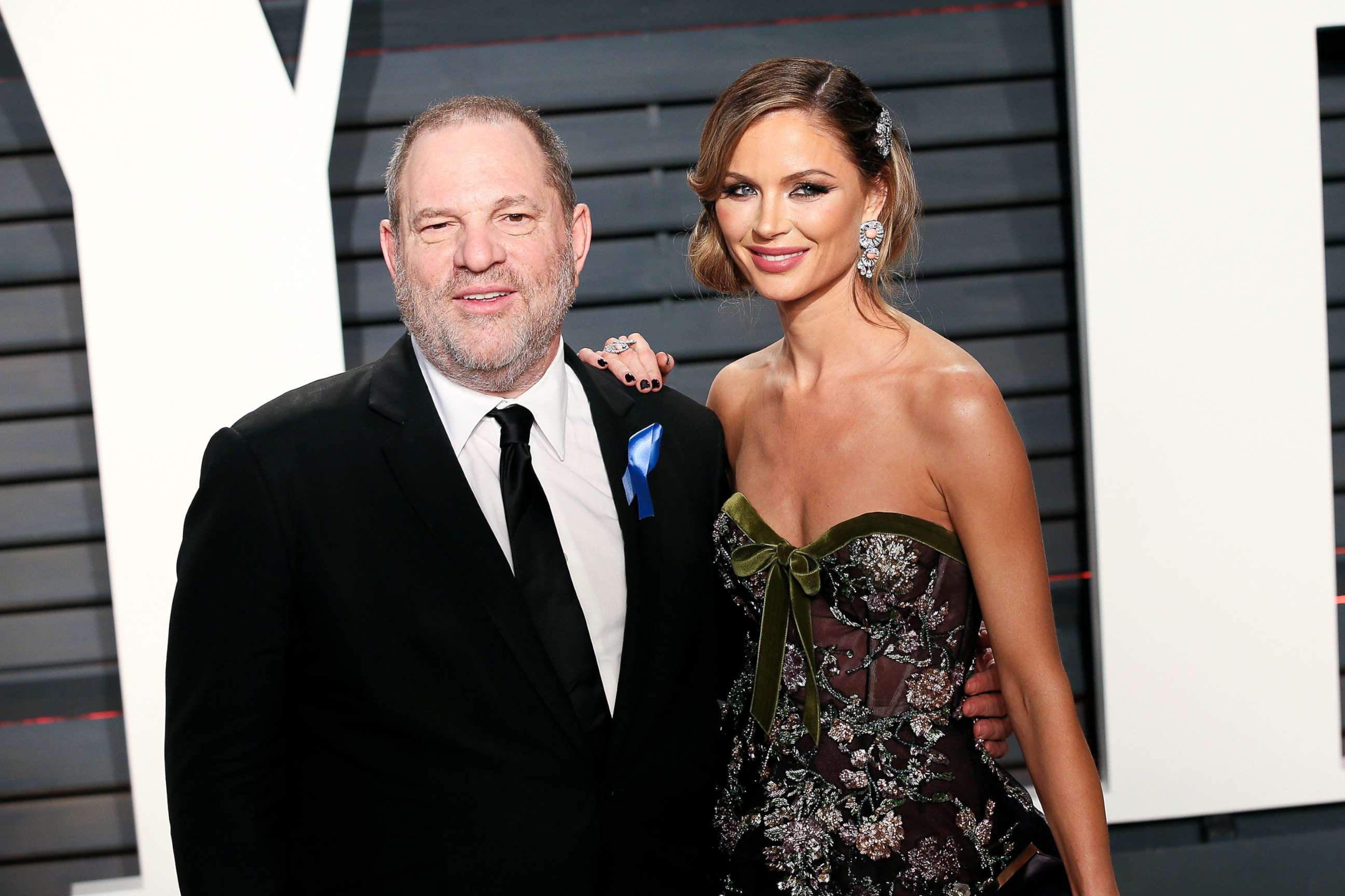 PHOTO: Harvey Weinstein and Georgina Chapman attend the 2017 Vanity Fair Oscar Party, Feb. 26, 2017, in Beverly Hills, Calif.