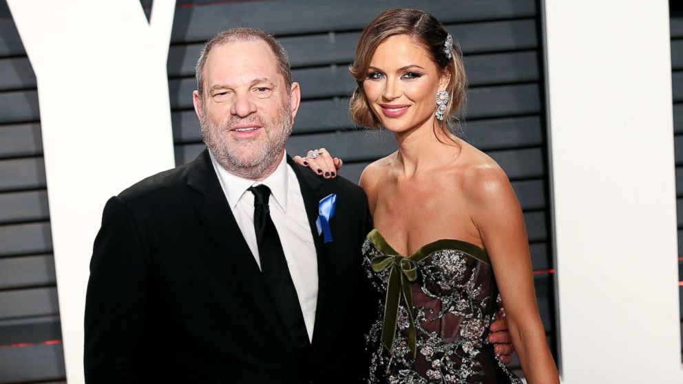 PHOTO: Harvey Weinstein and Georgina Chapman attend the 2017 Vanity Fair Oscar Party, Feb. 26, 2017, in Beverly Hills, Calif.