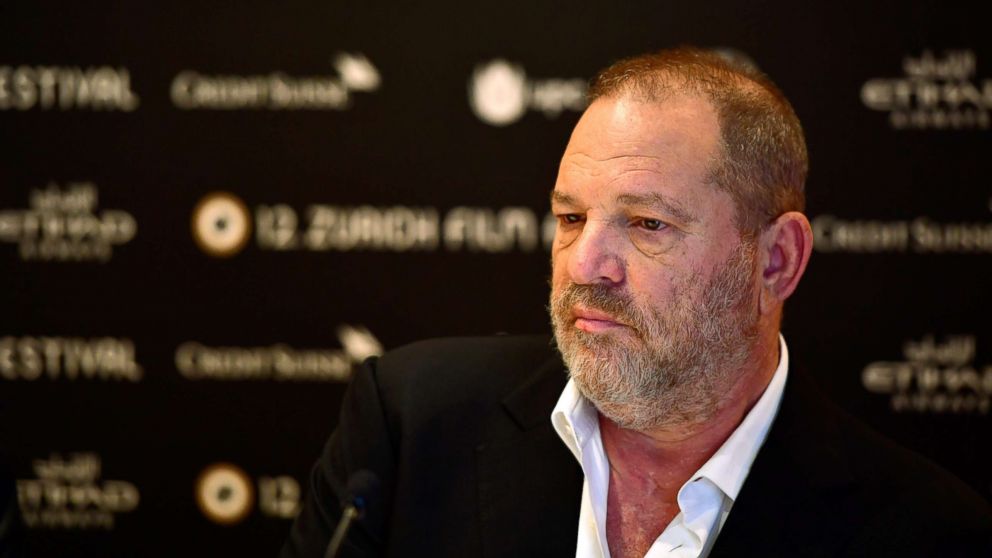 Harvey Weinstein speaks at a film festival in Zurich, Switzerland, Sept. 22, 2016.