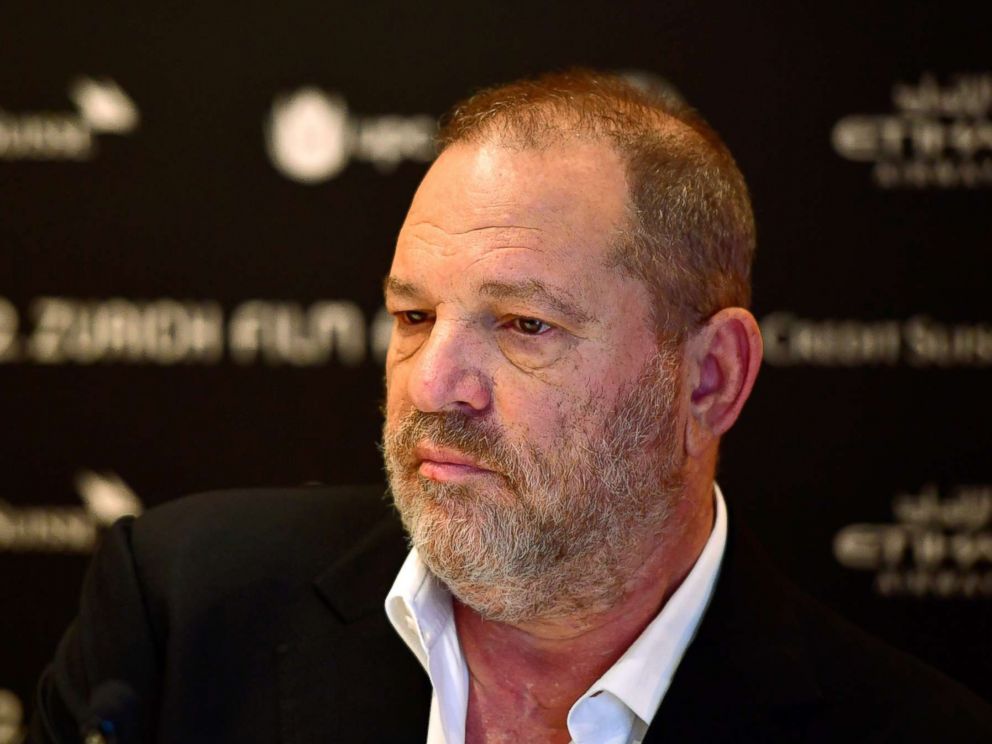 PHOTO: Harvey Weinstein speaks at a film festival in Zurich, Switzerland, Sept. 22, 2016.