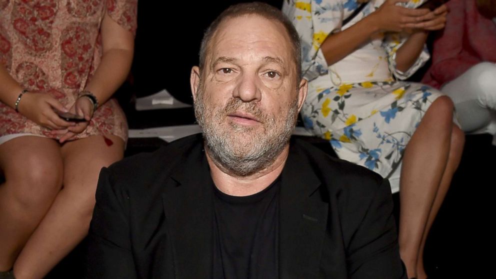 Producer Harvey Weinstein attends the Marchesa fashion show during New York Fashion Week: The Shows at Gallery 1, Skylight Clarkson Sq, Sept. 13, 2017, in New York City.