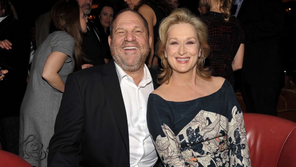 PHOTO: Harvey Weinstein and actress Meryl Streep attend the Australian Academy Of Cinema And Television Arts International Awards Ceremony at Soho House on Jan. 27, 2012 in West Hollywood.