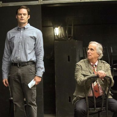 PHOTO: Rightor Doyle, Bill Hader and Henry Winkler in a scene from HBO's "Barry."