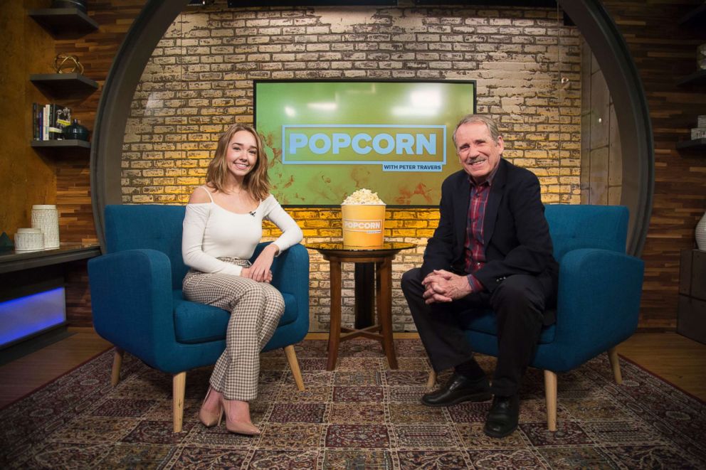 PHOTO: Holly Taylor, who stars as Paige Jennings on FX's "The Americans," appeared on ABC News' "Popcorn With Peter Travers."