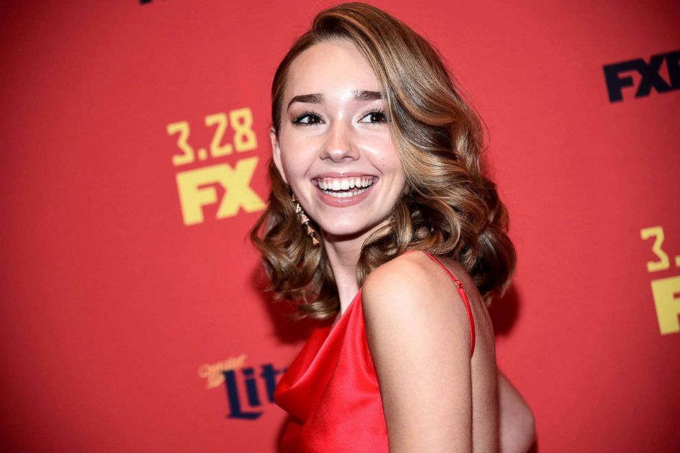 PHOTO: Holly Taylor attends the "The Americans" season 6 premiere at Alice Tully Hall, Lincoln Center, March 16, 2018, in New York City.