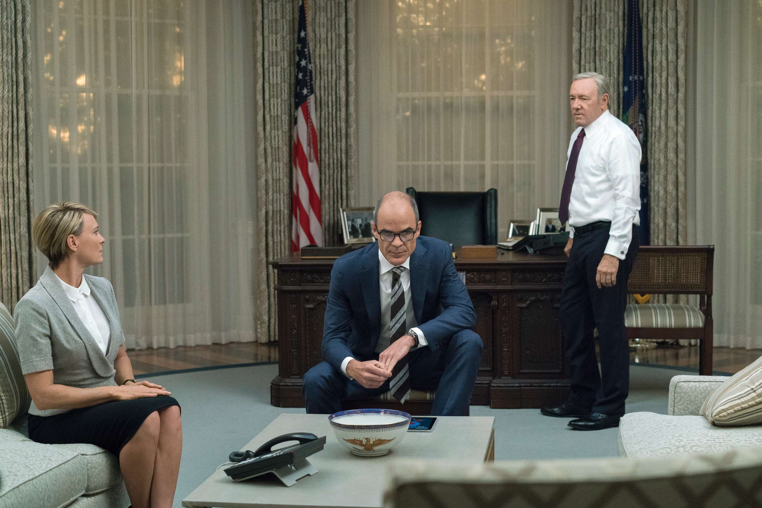 PHOTO: Scene from "House of Cards."