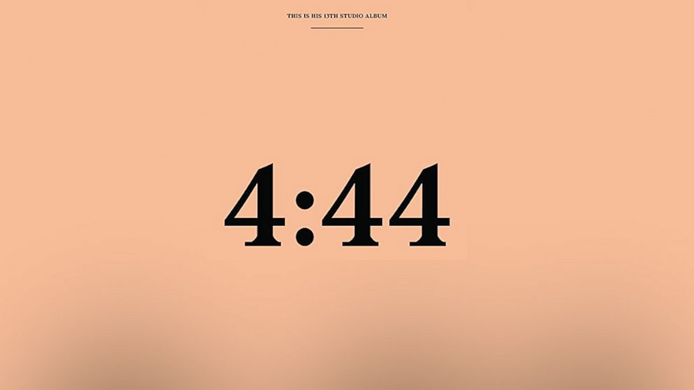 PHOTO: Jay-Z's new album "4:44" was released, July 7, 2017.