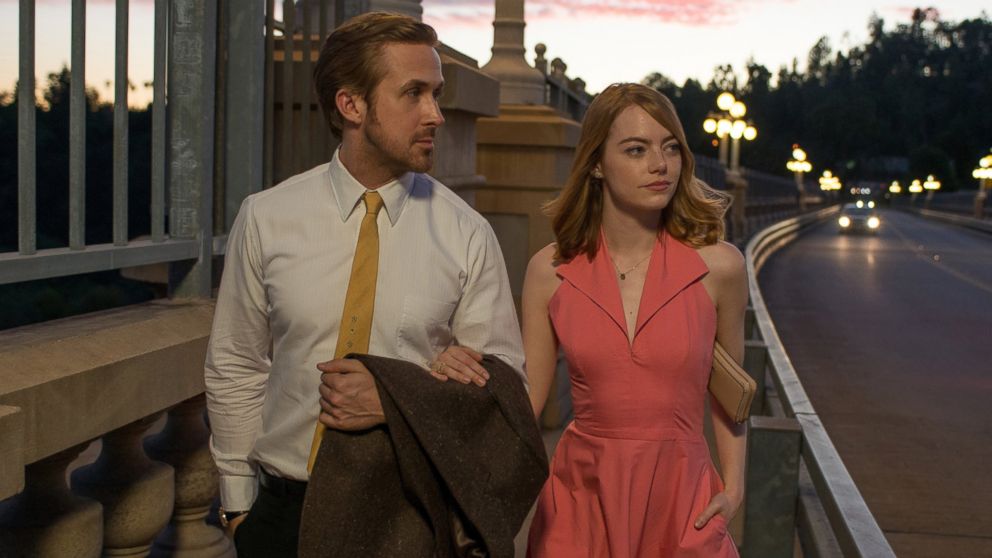 PHOTO: Ryan Gosling and Emma Stone appear in a scene from the 2016 film "La La Land." 