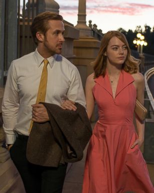 PHOTO: Ryan Gosling and Emma Stone appear in a scene from the 2016 film "La La Land." 