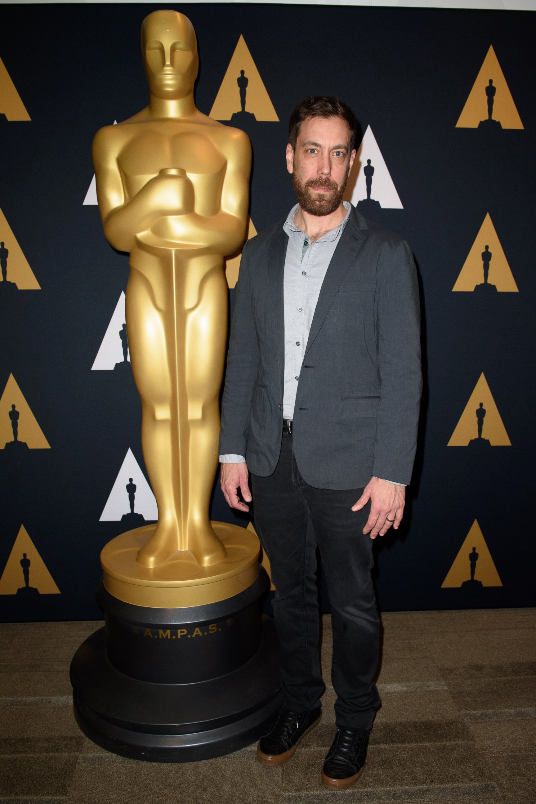 PHOTO: Documentary Short Subject nominee Dan Krauss, "Extremis," prior to the Academy of Motion Picture Arts and Sciences' Oscar Week: Documentaries event on Feb. 22, 2017 in Beverly Hills, Calif.