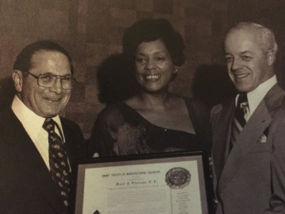 PHOTO: Raye Montague, who broke barriers in a 33-year career as a civilian Navy employee, is photographed in this undated family handout photo. 