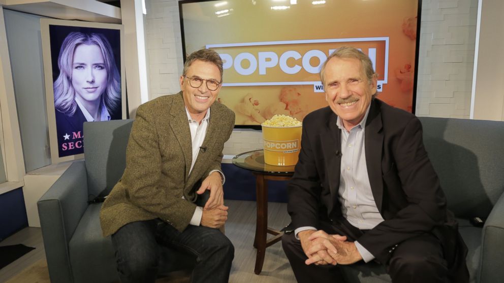 PHOTO: Tim Daly and Peter Travers at the ABC studios in New York, Sept. 30, 2016.