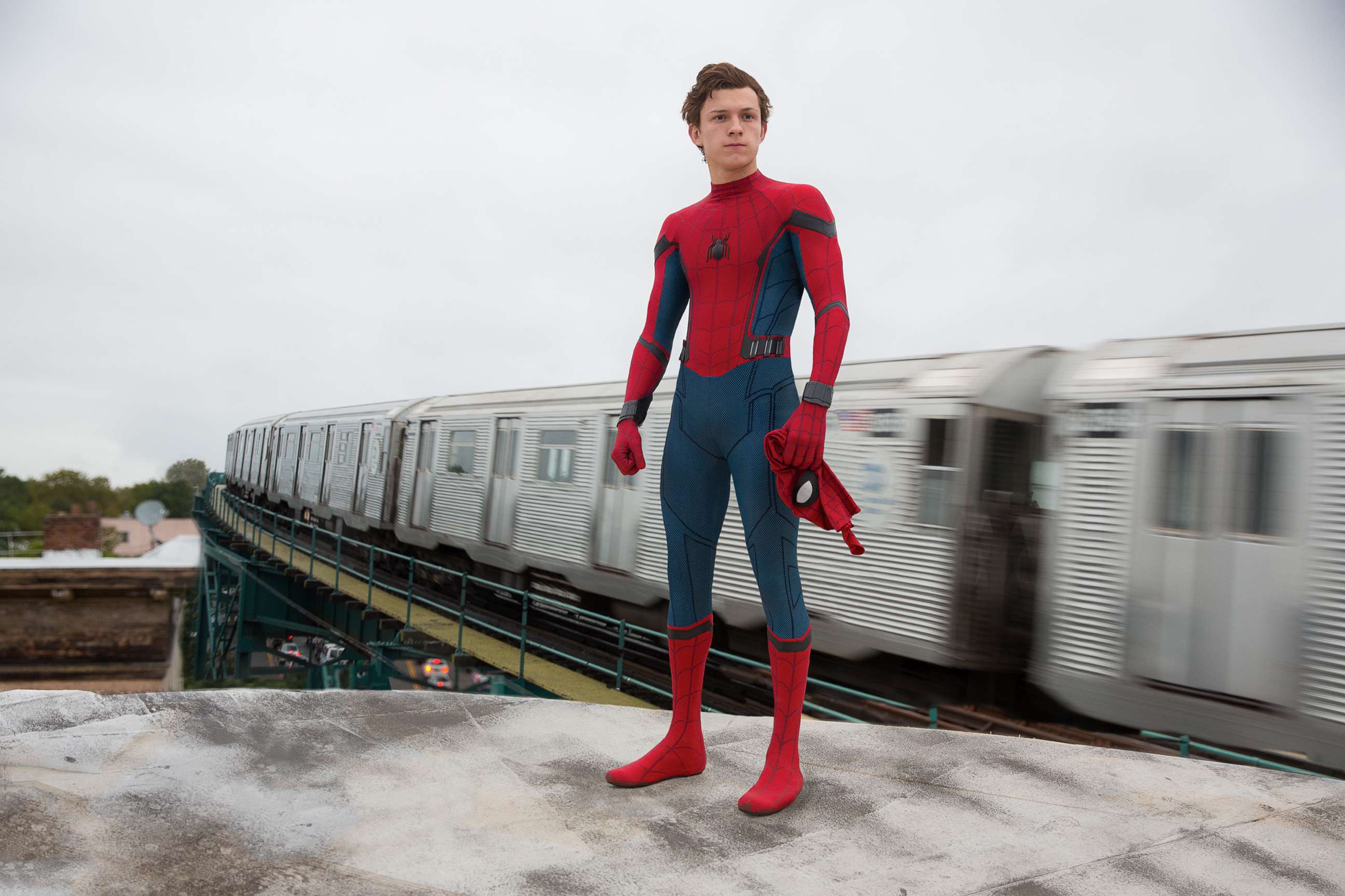 PHOTO: Tom Holland stars in "Spider-Man: Homecoming." 
