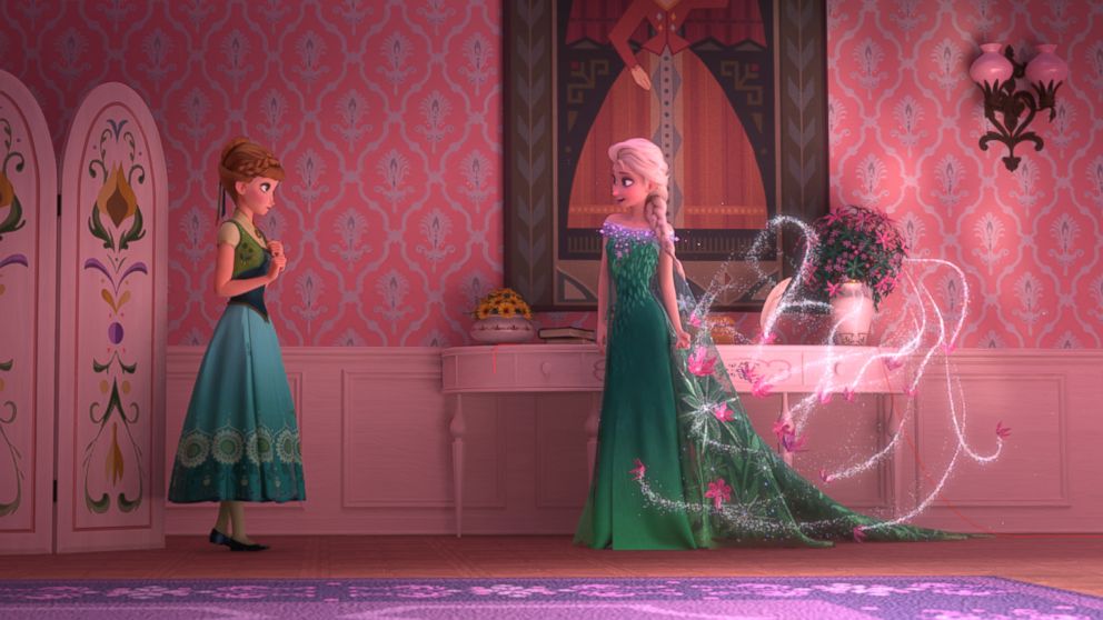 PHOTO: Elsa celebrates Anna's birthday by throwing a party full of surprises and presents, including summer dresses, until Elsa's icy powers have a few unintended consequences.