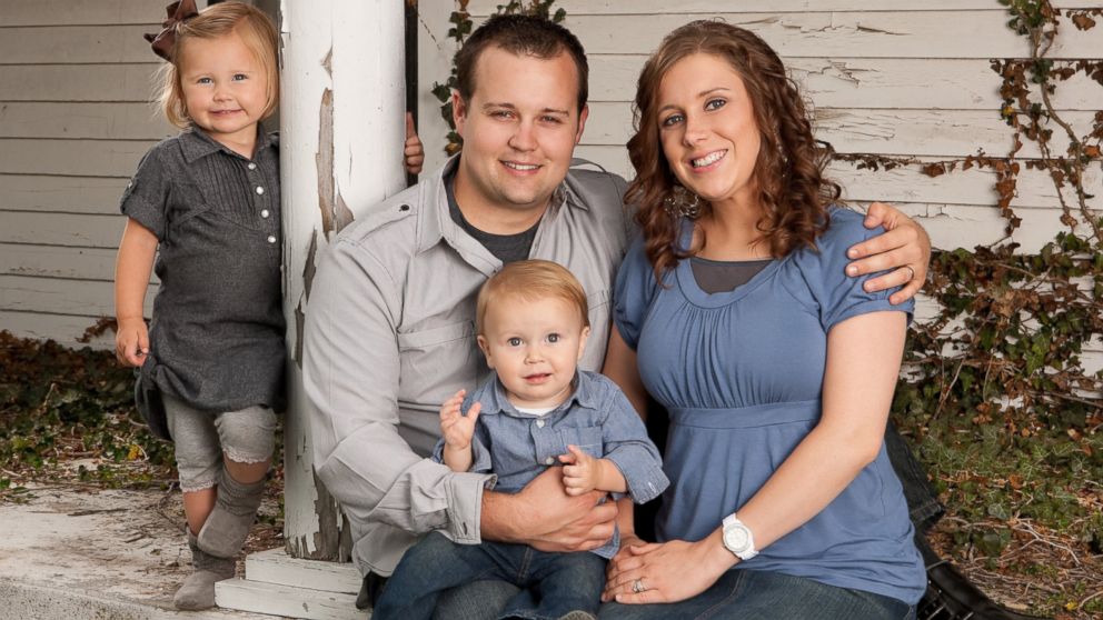 Joshua and Anna Duggar are seen with daughter Mackynzie and son Michael in an undated image released by TLC.