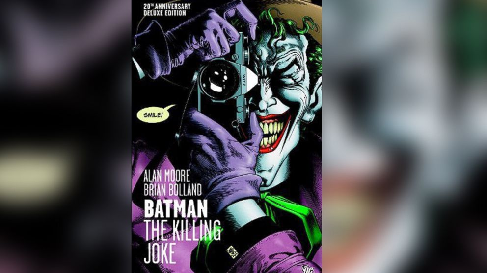 PHOTO: This iconic image of The Joker appears on the cover of "Batman: The Killing Joke" from DC Comics.