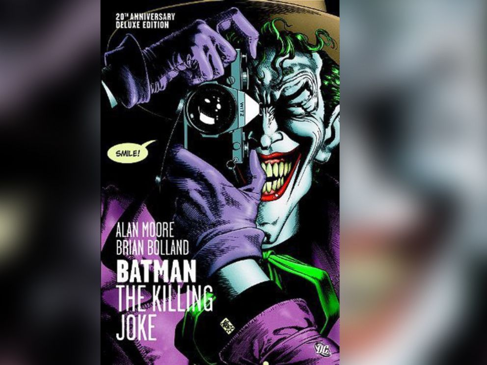 PHOTO: This iconic image of The Joker appears on the cover of "Batman: The Killing Joke" from DC Comics.