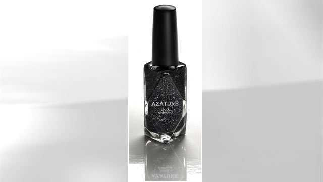 Buy AZATURE Black Diamond Nail Lacquer, Black, 0.5 Fluid Ounce Online at  Low Prices in India - Amazon.in