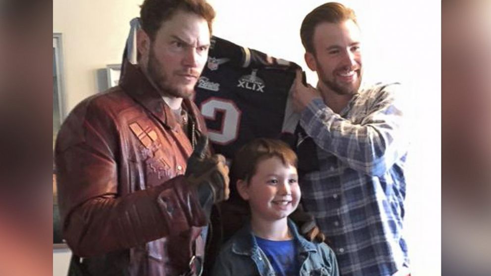 VIDEO: Chris Pratt Makes Good On Bet, Visits Boston Kids With Chris Evans
