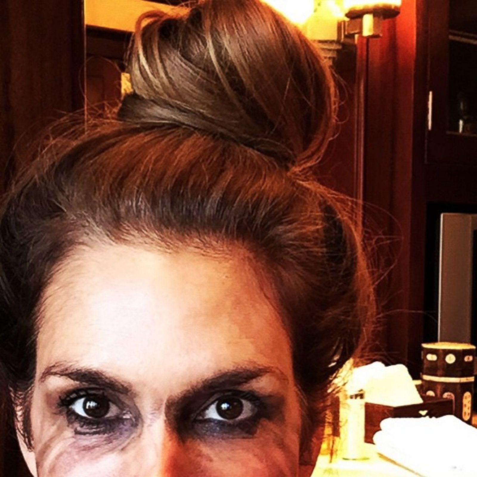 Cindy Crawford Shares A Post Smoky Eye Selfie Picture Celebrities On