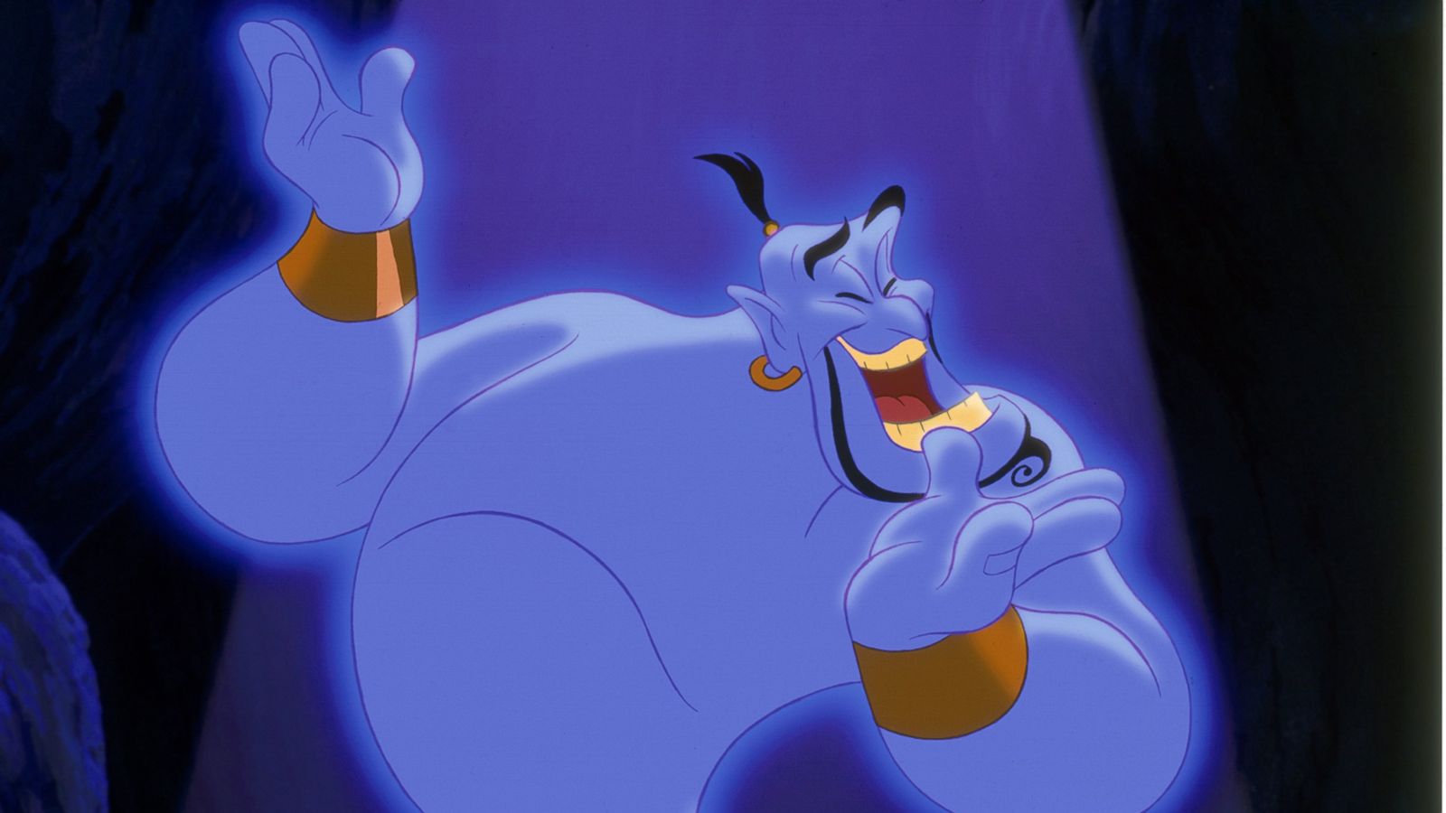 Never-Before-Seen Outtakes of Robin Williams as Genie Revealed in Disney's ' Aladdin' Digital Release - ABC News