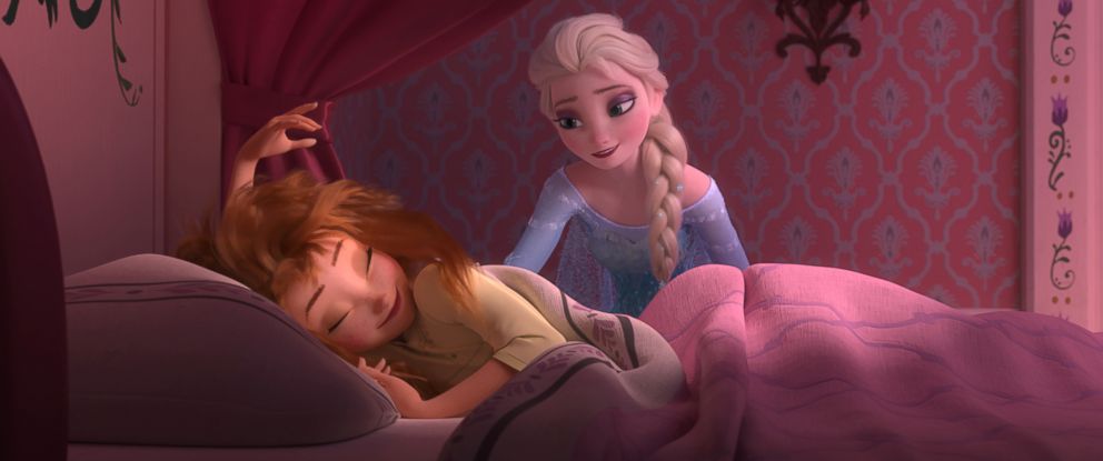 PHOTO: Anna wakes up to a very special birthday party hosted by big sister Elsa in "Frozen Fever." 