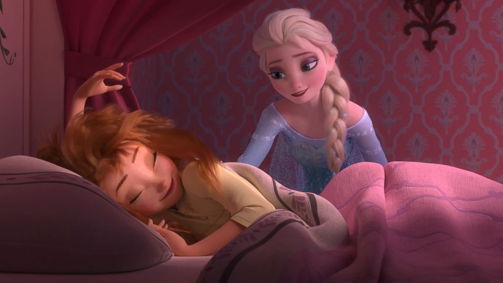 PHOTO: Anna wakes up to a very special birthday party hosted by big sister Elsa in "Frozen Fever." 
