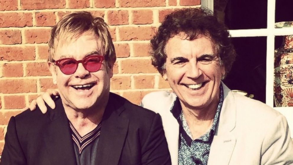 Elton John posted this photo to his Instagram on May 17, 2015 with the caption, "My oldest pal Keith Francis. A wonderful, loyal friend for 57 years and still counting! He flew all the way from Australia for our class reunion. Love you so much."